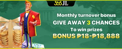 Lucky Turnover Monthly Bonanza promotion banner